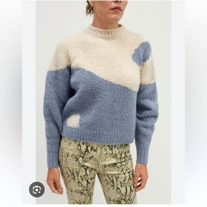 paloma wool yin yang sweater blue / white